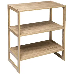 5five - étagère 4 cases empilables "mix n modul" effet chêne naturelVendu paramazon