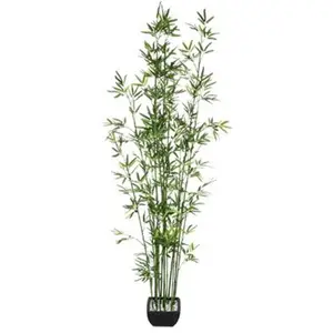 Comparateur de prix : Bambou artificiel en Pot Céramique H.180 cm - Atmosphera TU