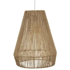 Comparateur de prix : Suspension corde Palm naturel D34 Atmosphera - Naturel