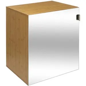 Meuble de salle de bain miroir Bath'n Modul 5five - Naturel pas cher