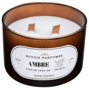 Comparateur de prix : Atmosphera Créateur D'intérieur - Bougie parfumée Snow ambre 470g