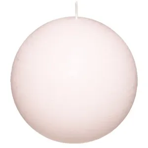 Bougie boule rustique rose clair 445g Atmosphera Créateur D'intérieur