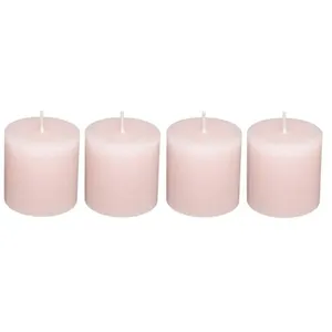 Bougie rustique rose clair 60g Atmosphera Créateur D'intérieur