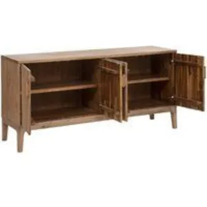 Comparateur de prix : Buffet 4 portes Sabor acacia 160x80cm - Atmosphera créateur d'intérieur