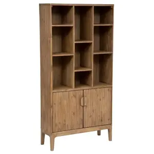 Atmosphera Créateur D'intérieur - Bibliothèque Sabor acacia 95x190cm pas cher