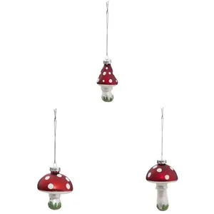 Comparateur de prix : FEERIC LIGHTS & CHRISTMAS Sujet de Noël Lot de 3 Casse-Noisette Rouge pailleté en résine