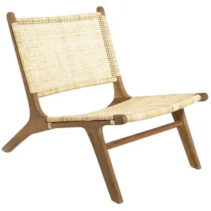Comparateur de prix : ATMOSPHERA CRÉATEUR D'INTÉRIEUR Fauteuil Rotin Timor Naturel Beige Lin