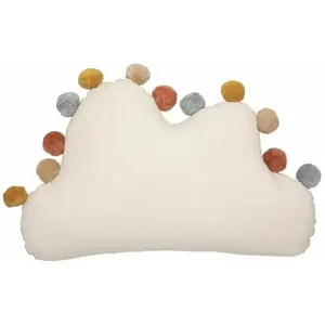 Comparateur de prix : Atmosphera Créateur D'intérieur - Coussin enfant Nuage beige 30x50cm