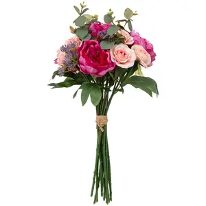 Comparateur de prix : Atmosphera Bouquet de Fleurs Artificielles Composé PARIS PRIX 53cm Multicolore