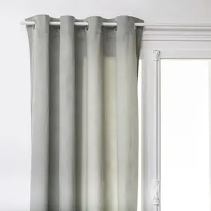 Atmosphera Créateur D'intérieur - Rideau Lilou vert céladon 140x260cm