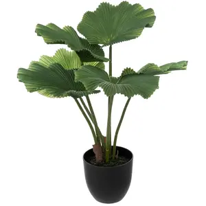 Comparateur de prix : Atmosphera Créateur D'intérieur - Palmier artificiel pot ciment H65cm