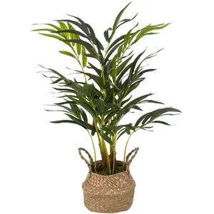 Comparateur de prix : Atmosphera Créateur D'intérieur - Palmier artificiel pot roseau H80cm