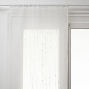 Comparateur de prix : HOMEMAISON - 2 Voilages Anissa - Longueur 160 cm x Largeur 60 cm - Blanc - Anissa