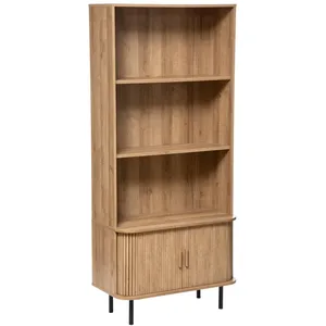 Comparateur de prix : ATMOSPHERA Bibliothèque 3 Étagères Design "Colva" 179cm Beige