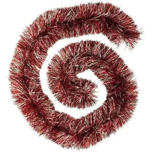 Comparateur de prix : ATMOSPHERA Guirlande de Noël "Maison" 200cm Rouge & Or