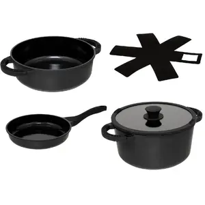 Batterie de cuisine tous feux y compris ALU pas cher