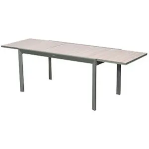 Comparateur de prix : Hesperide Table De Jardin Rectangulaire Extensible Rallonge Coulissant...