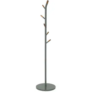 Comparateur de prix : Porte-manteaux 6 Patères Cassie Vert H 175.5cm - 5five