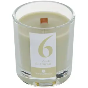 Atmosphera - Numia Bougie parfumée au citron 180 g, dôme en verre