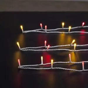 Comparateur de prix : Fééric Lights And Christmas - Guirlande lumineuse extérieur 200 led bl...
