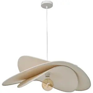 Suspension alara beige lin d69cm ALARA pas cher