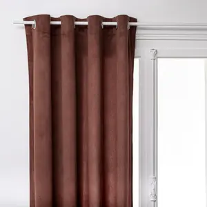 3S. x Home Rideau Lilou 140x260cm - marron tonka pas cher