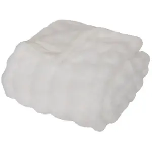 Comparateur de prix : Plaid fausse fourrure 3d zephy blanc 230x180cm