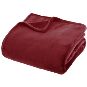 3S. x Home Plaid flanelle Ollis - rouge grenat pas cher