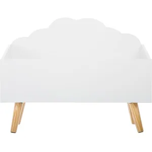 Comparateur de prix : Atmosphera - Coffre de rangement enfant Nuage - Longueur 58 cm - Blanc
