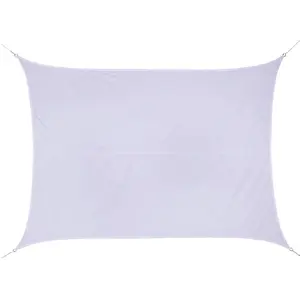 Hesperide Voile D'ombrage Rectangulaire 2 X 3 M Curacao - Blanc pas cher