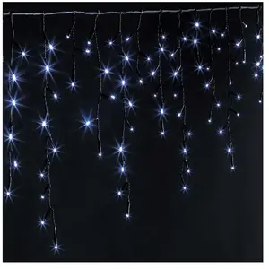 Comparateur de prix : Rideau Scintillant Programmable Blanc - FEERIC CHRISTMAS