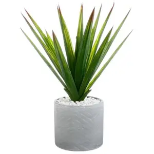 Comparateur de prix : Paris Prix aloe vera artificielle pot céramiq 48cm