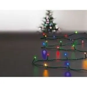 Comparateur de prix : AC-DECO Guirlande LumineuseExtérieur 10 mètres 100 LED Multicolore 8 jeux de lumière