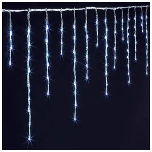 Comparateur de prix : AC-Deco Guirlande LED Tombée de neige - 15 m - 900 LEDs