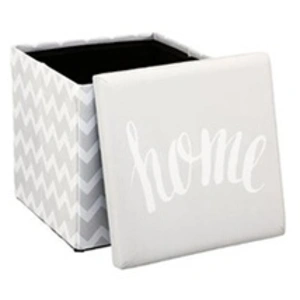 Paris Prix Pouf pliant Hello gris