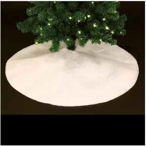 Feeric lights & Christmas Déco de Noël Tapis pour pied de Sapin Blanc neige D 100 cmVendu parcarrefour