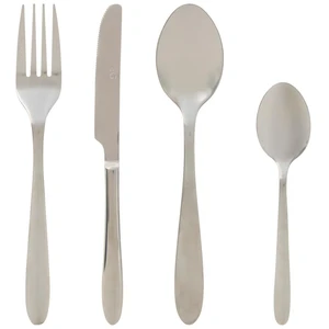 3S. x Home Ménagère Nevis 24 pièces argent pas cher