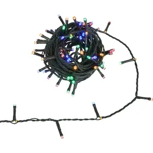 Guirlande Lumineuse Extérieur 9 m 120 LED Multicolore 8 jeux de lumièr... pas cher