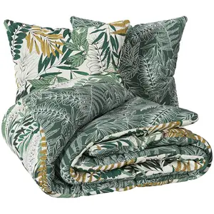 Atmosphera Créateur D'intérieur - Parure de lit Tropik coton 240x220cm