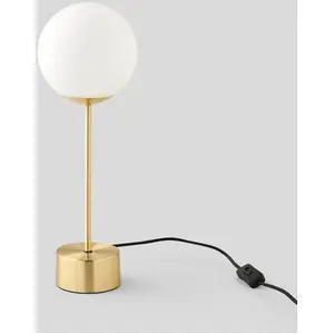 Comparateur de prix : Paris Prix Lampe "Dris" dorée - métal H43 cm - Or - Atmosphera createur d'interieur