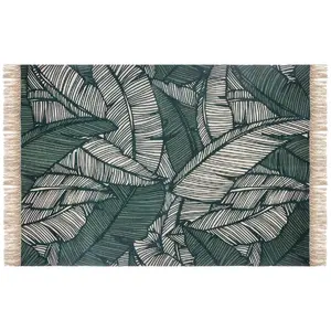 Comparateur de prix : Atmosphera Créateur D'intérieur - Tapis Jungle 120x170 Vert Atmosphera