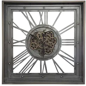 Comparateur de prix : Horloge méca carrée 80x80 Atmosphera