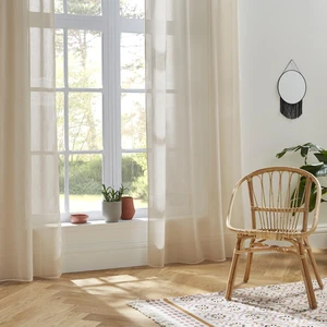 Comparateur de prix : Voilage - beige - 140x240 cm - Lin - Atmosphera createur d'interieur