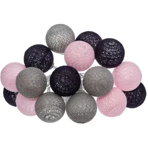 Atmosphera Créateur D'intérieur - Guirlande led à piles 16 boules pas cher