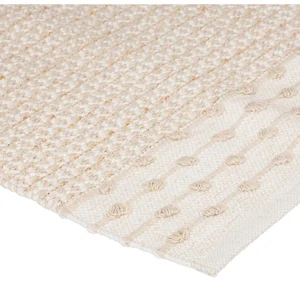 3S. x Home Atmosphera Créateur D'intérieur - Tapis Sabbia coton 60x90cm pas cher