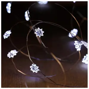 FEERIC LIGHTS & CHRISTMAS Guirlande lumineuse Intérieur 20 LED déco sur 1.90 mètres pas cher