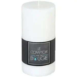 Comparateur de prix : Bougie rustique blanc - 445g - Blanc - Atmosphera createur d'interieur