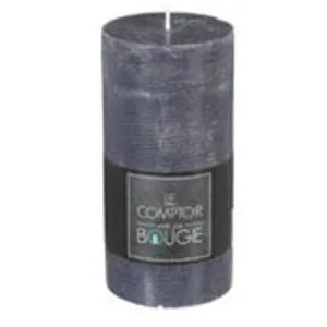 Bougie rustique - gris - 445g - Gris - Atmosphera createur d'interieur pas cher