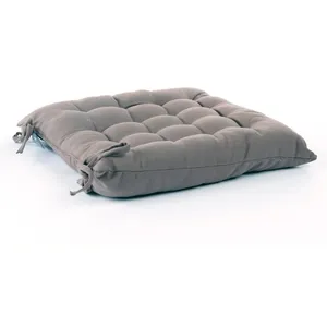 Comparateur de prix : Galette de chaise gris taupe 38x38cm - Atmosphera créateur d'intérieur