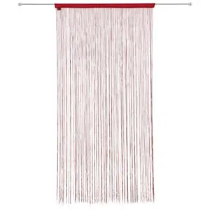 Comparateur de prix : Rideau fil - rouge - 90x200 cm - Rouge - Atmosphera createur d'interieur